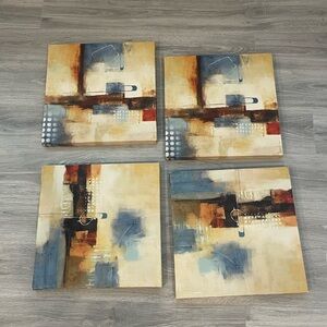 4 Piece Canvas set